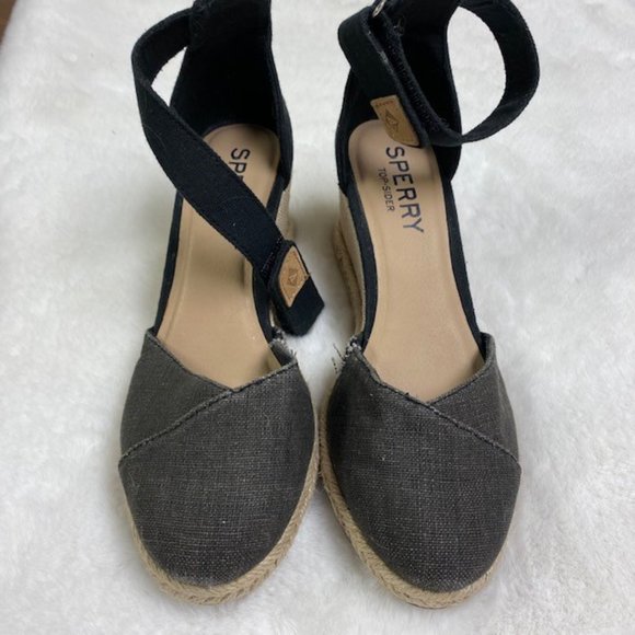 Sperry Top Sider Valencia Espadrille Wedges, size 5 - Picture 3 of 7
